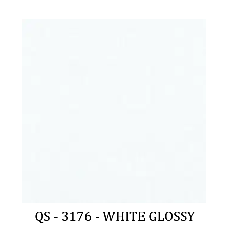 QS - 3176 - WHITE GLOSSY