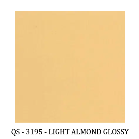 QS - 3195 - LIGHT ALMOND GLOSSY